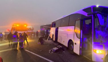 Kuzey Marmara Otoyolu’nda zincirleme kaza: 10 ölü, 59 yaralı