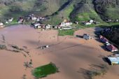 Sakarya Nehri taştı, tarım arazileri sular altında kaldı