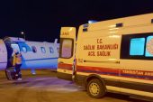 Ambulans uçak 9 günlük Emine bebek için havalandı