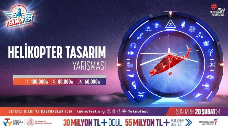 TEKNOFEST Helikopter Tasarım Yarışması’na başvurular devam ediyor TEKNOFEST Helikopter Tasarım Yarışması’na başvurular devam ediyor