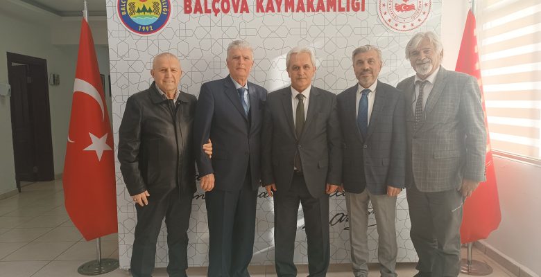 Kıyı Karadeniz Federasyonu ve Samsun 19 Mayıs Derneği’nden Balçova Kaymakamı’na Ziyaret
