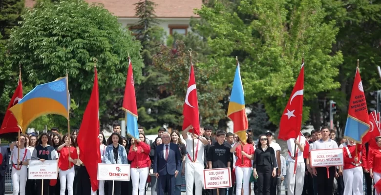 Sinop, Amasya, Çankırı, Çorum, Tokat ve Kastamonu’da 19 Mayıs Atatürk’ü Anma, Gençlik ve Spor Bayramı coşkuyla kutlanıyor