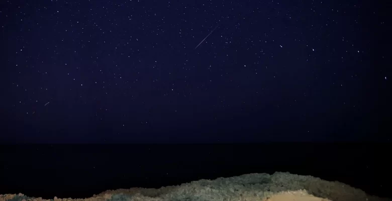 Sinop’ta Perseid meteor yağmuru gözlendi