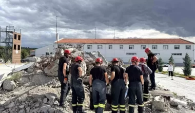 Çorum’da Arama Kurtarma Ekibi Gerçeği Aratmayacak Tatbikat Gerçekleştirdi