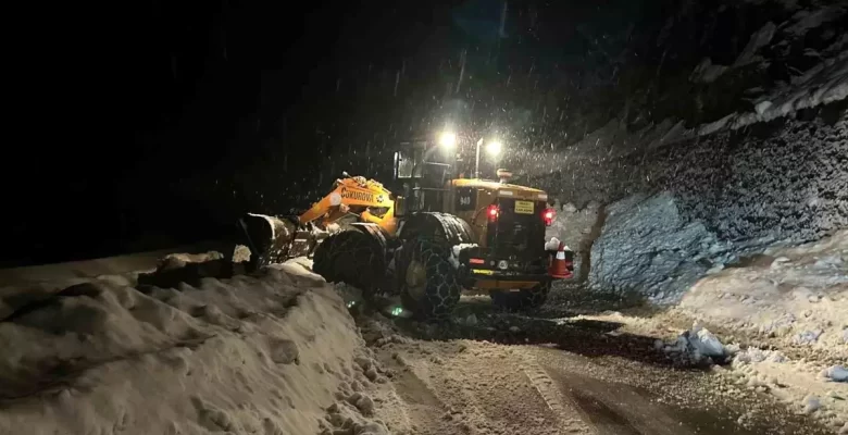 Ayder Yaylası’nda Çığ Düşmesi Trafiği Kapatmıştı