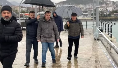 Giresun’da Fırtına Nedeniyle Bulancak İskelesi Kapatıldı