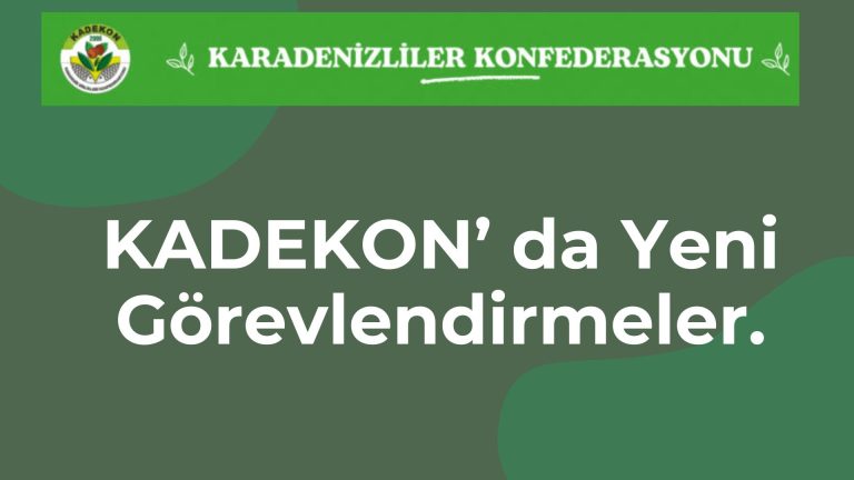 Karadeniz Konfederasyonu’nda Yeni Dönem: Birlikte Daha Güçlüyüz!