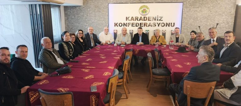 Karadenizliler Konfederasyonu’nda Bayram Buluşması