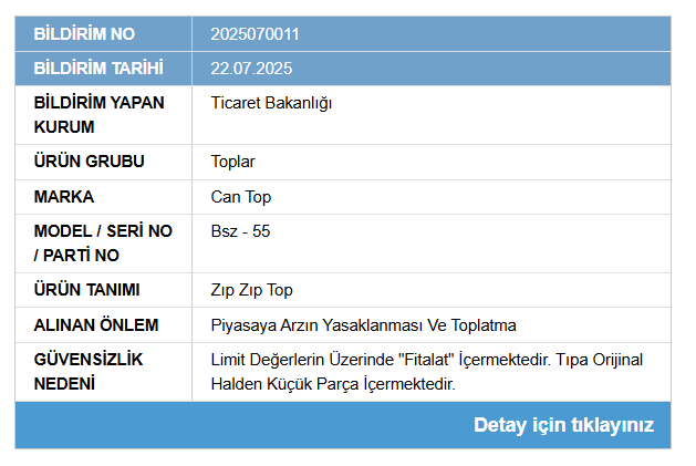 Ticaret Bakanlığı uygunsuz ürünlere ceza yağdırdı