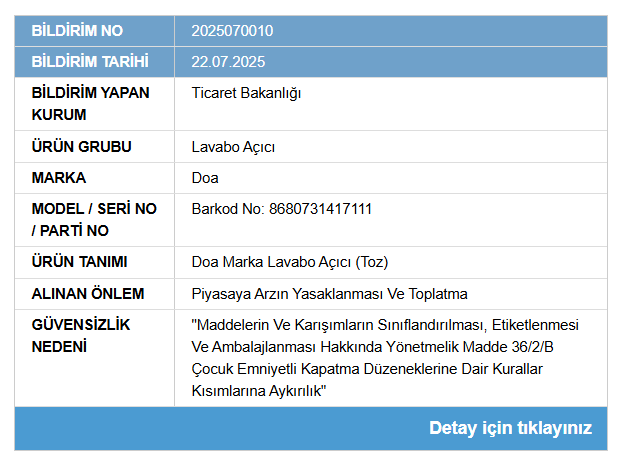 Ticaret Bakanlığı uygunsuz ürünlere ceza yağdırdı